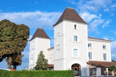 Le château vu depuis l'école