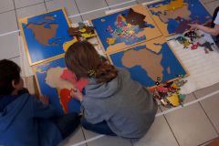 Montessori 6/12 ans géographie